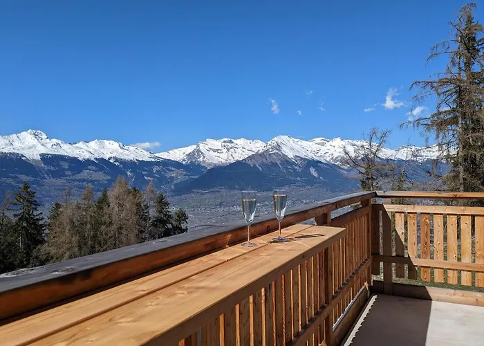 Modern With Balcony, Access Διαμέρισμα Veysonnaz